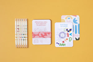 Colour-Your-Own Affirmation Card Kit