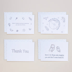 DIY Gratitude Mail Card Set for Kids