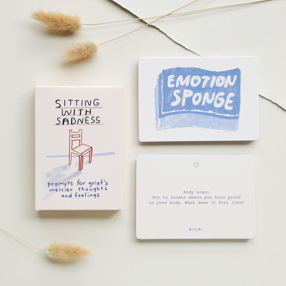 Sitting With Sadness - Loss Card Deck