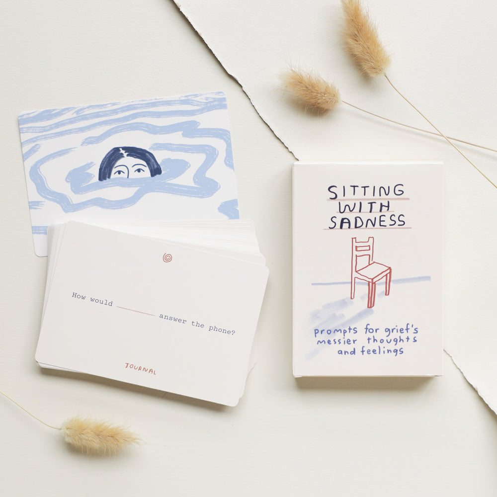 Sitting With Sadness - Loss Card Deck