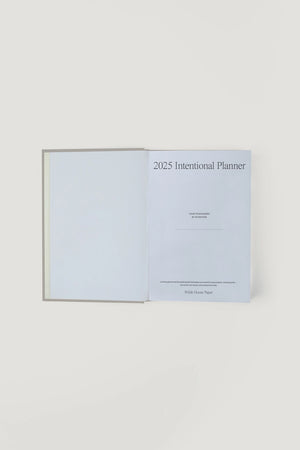 2025 Intentional Planner